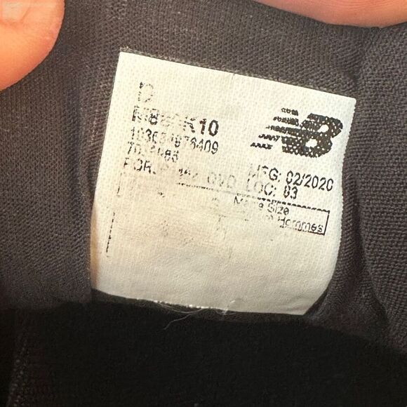 New Balance Fresh Foam 880 v10 Mens size 12 D Shoe Black Running sneaker M880K10 - Picture 8 of 9